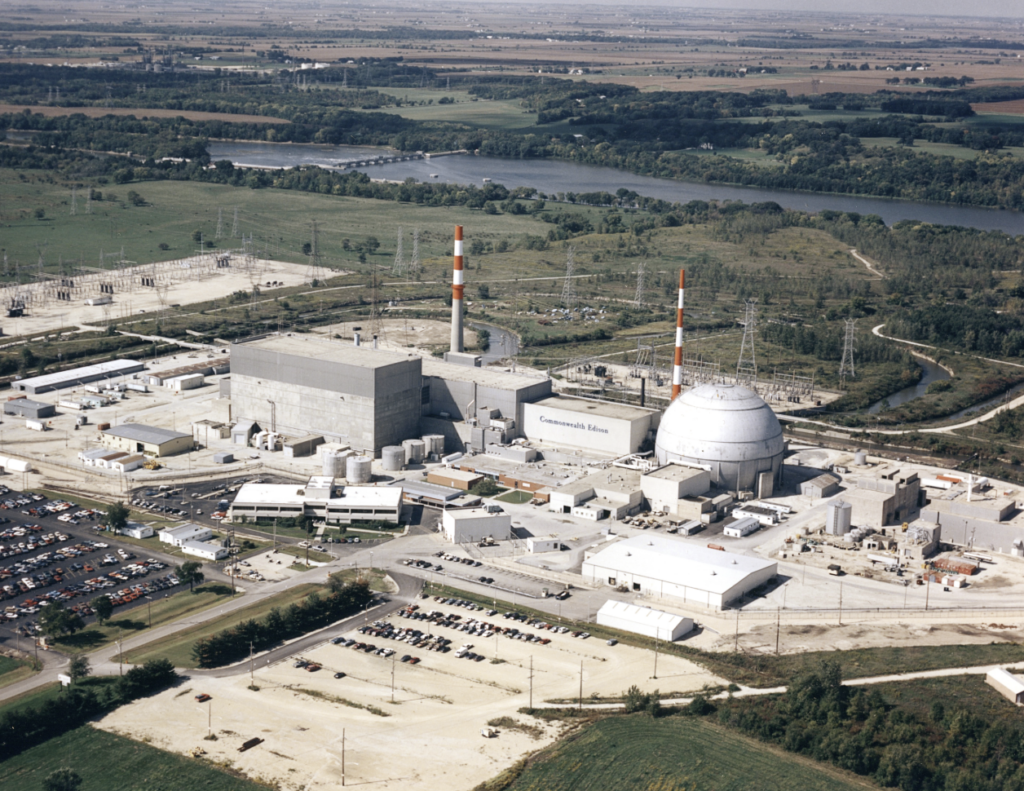 The Dresden 2 nuclear reactor shut down unexpectedly Thursday.