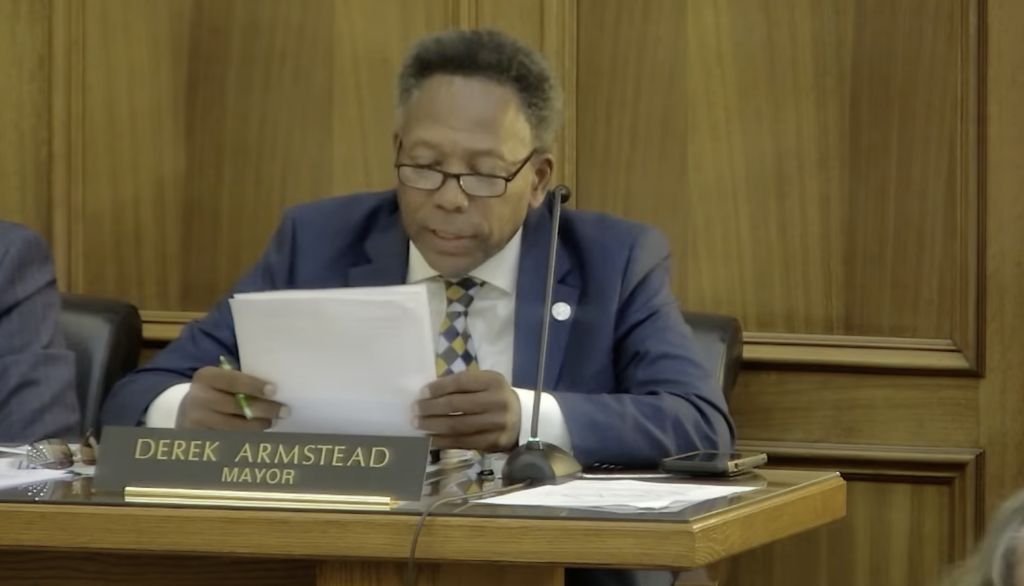 Linden, N.J. Mayor Derek Armstead: "Data Centers are not the way to go."