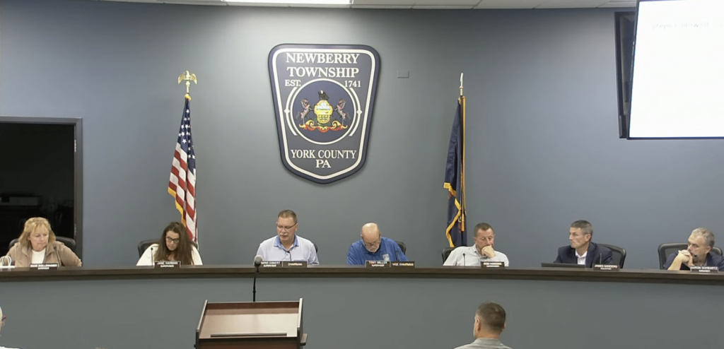 Newberry Township leaders, in a vote Oct. 13, took the action after residents and planning commissioners urged supervisors to limit the law to only one industrial district for data centers.