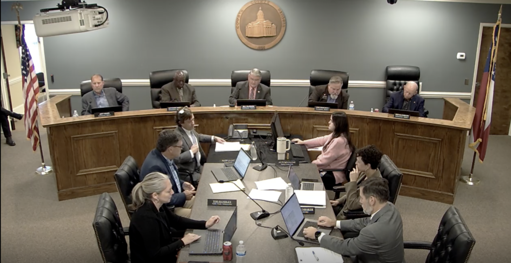 Coweta County commissioners voted 3-2 Tuesday to return a proposed 324-acre data center site southwest of Atlanta to rural conservation zoning, after the developer failed to meet key deadlines attached to its 2025 approval.
